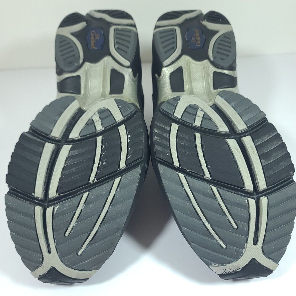 Dr. Comfort Men’s Performance Black Grey 7610 Diabetic Sneaker Shoe Size 11 Wide - Picture 16 of 16